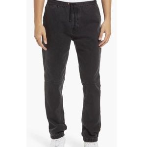 NWT $348 Frame Denim Washed Nior Nylon Carpenter Sporty Jogger Pants size XL